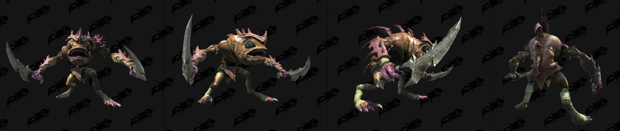 Modelos para múrlocs en WarCraft 3: Reforged, así son