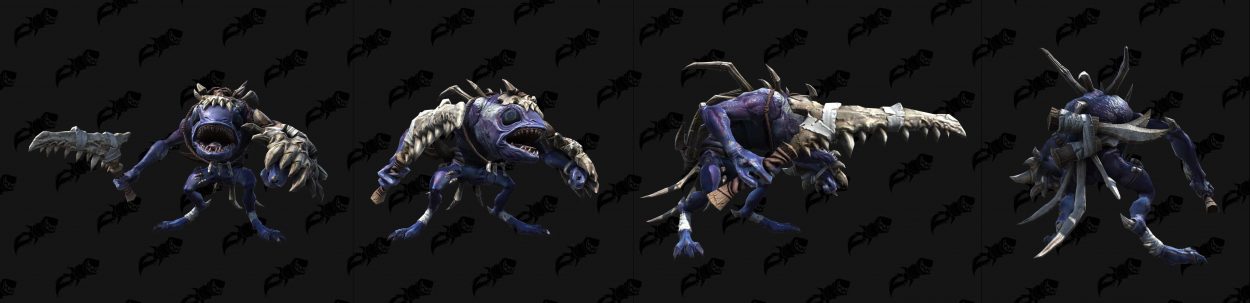 Modelos para múrlocs en WarCraft 3: Reforged, así son