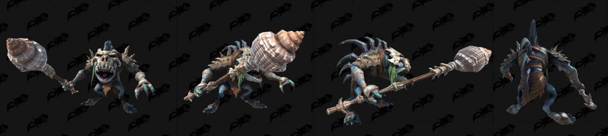 Modelos para múrlocs en WarCraft 3: Reforged, así son