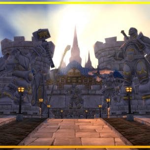 Espectacular recreación fan de Ventormenta en WarCraft III: Reforged