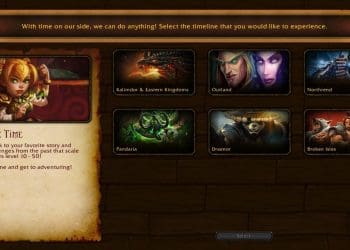 escoger expansión shadowlands