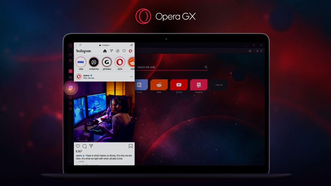 Opera GX, el navegador para gamers se actualiza