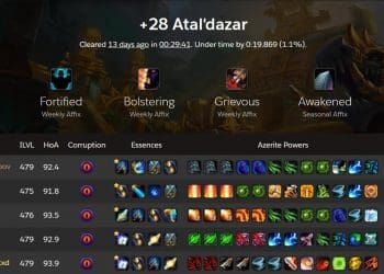 atal'dazar +28