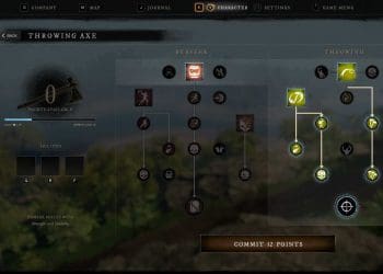 progresión de personaje en New World