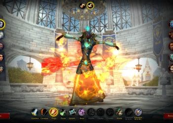 Nuevas animaciones en la pantalla de creación de personajes