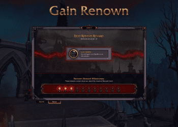 Renombre, la «Azerita» de Shadowlands