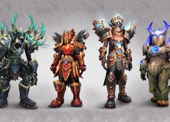 Vuelven los sets de armadura a Shadowlands