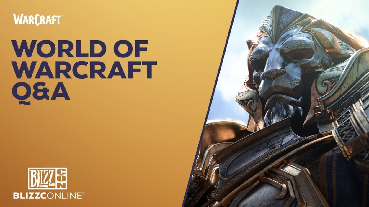 Preguntas y Respuestas de World of Warcraft durante el día 2 de la Blizzcon.
