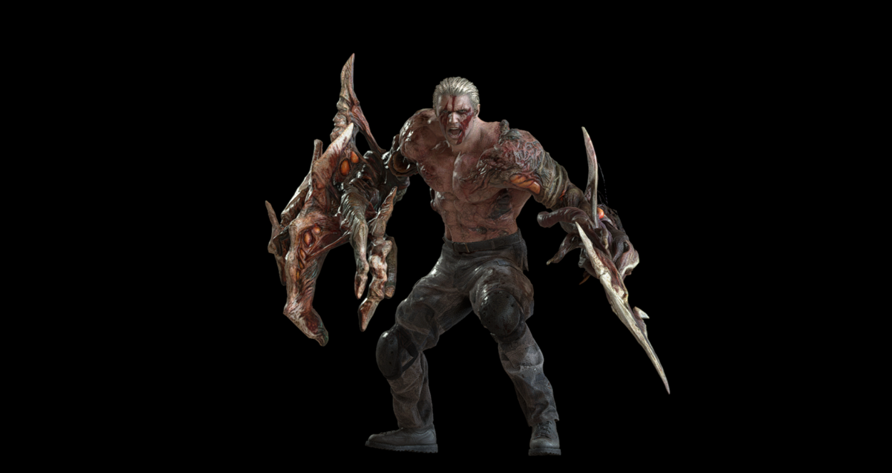 Jack Krauser, última transformación (RE4R)