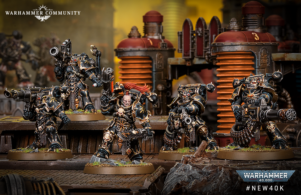 Adiós al equipo opcional y a las miniaturas sueltas en Warhammer 40k
