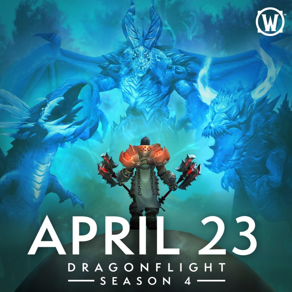 Temporada 4 de WoW Dragonflight el 24 de Abril - Fecha