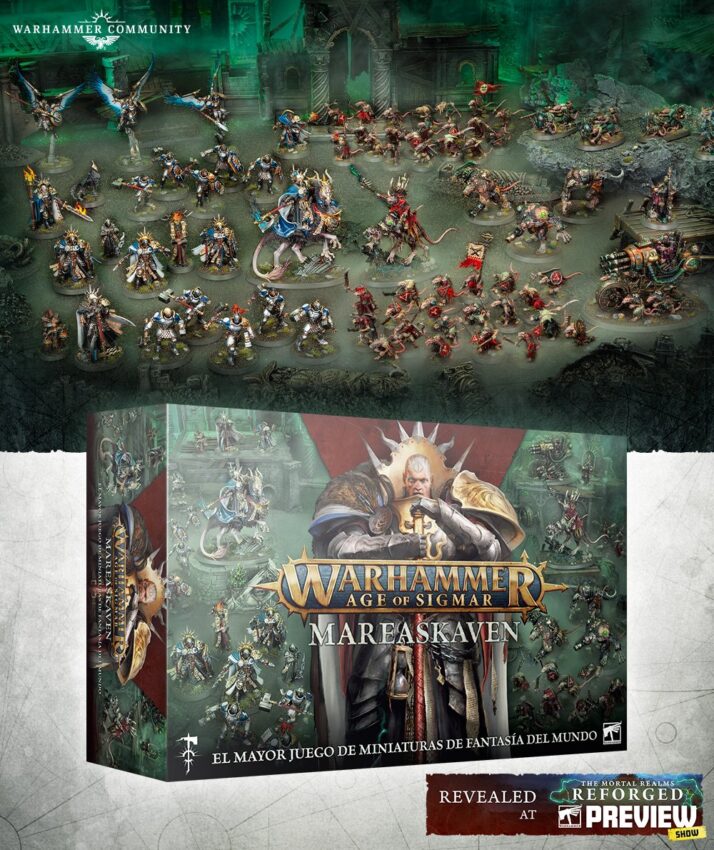 Warhammer Age of Sigmar 4: Un Universo Renovado en la Caja Mareaskaven