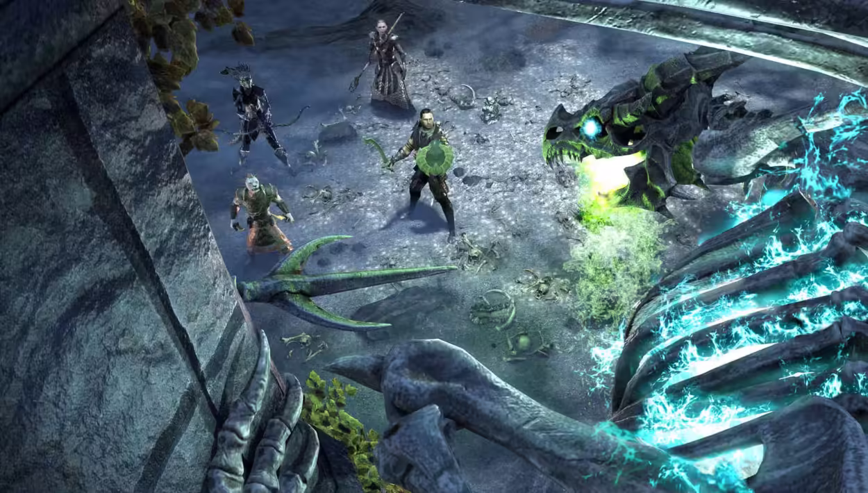 Recibe dos mazmorras de DLC gratis en TESO