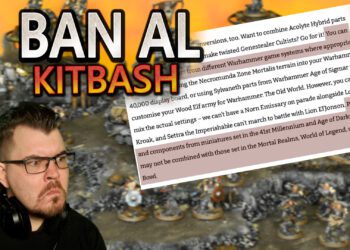 Warhammer se enfrenta a drama con el kitbash