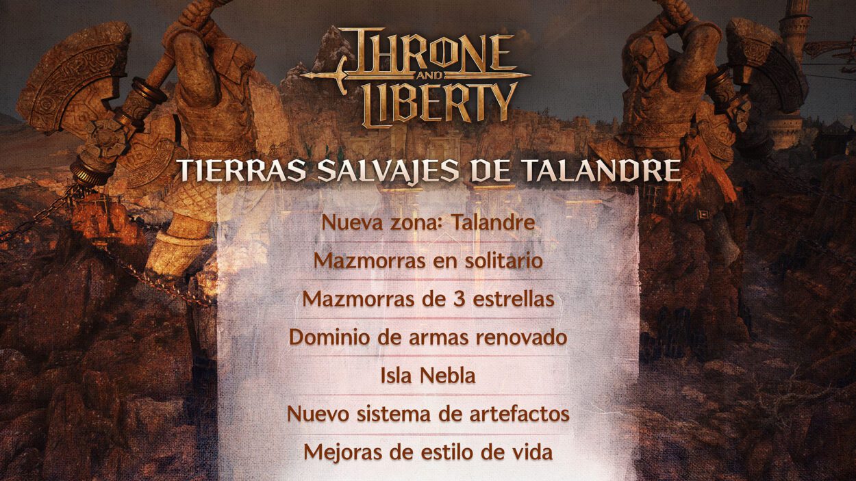 Expansión de Throne and Liberty